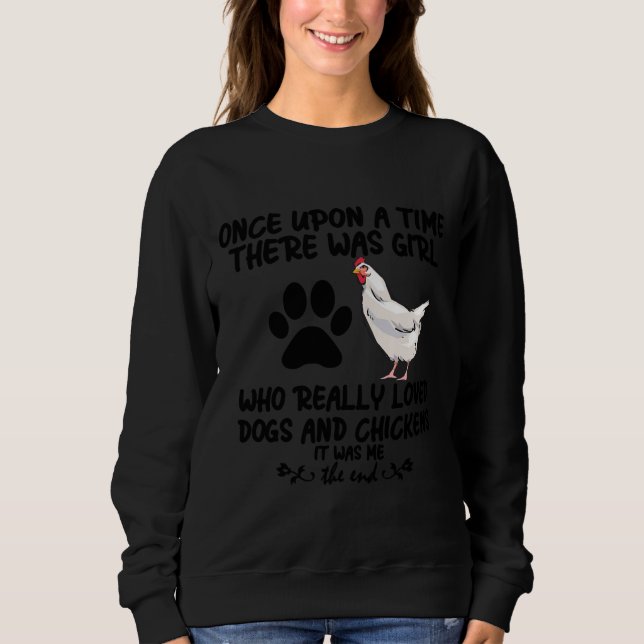 Hähnchen Sweatshirt (Vorderseite)