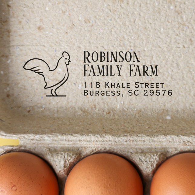 Hähnchenfamilie Ei Carton, modern und Minimalistis Permastempel (Rubber Stamp Mock-up)
