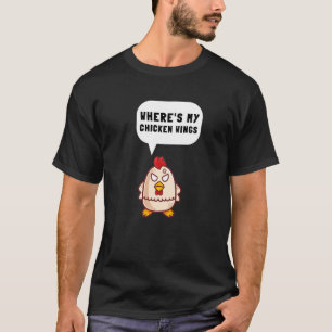 Hähnchenflügel Frittiertes Hähnchen und Hähnchen-N T-Shirt