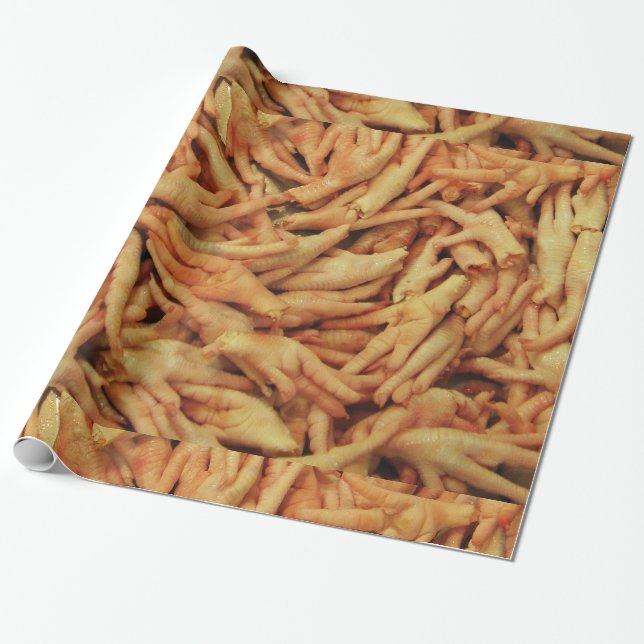 Hähnchenfutter Geschenkpapier (Ungerollt)