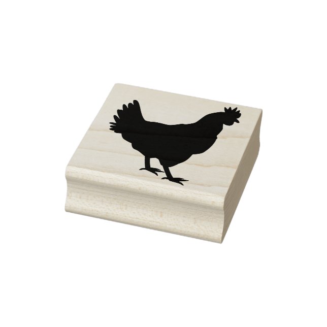 Hähnchenkunst-Briefmarke Gummistempel (Stempel)