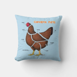 Hähnchenteile Kissen