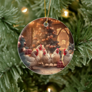 Hähnchentier, Kawaii, Niedliches Haustier-Lover-Ge Keramik Ornament