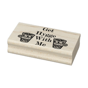 Hähne mit mir gummistempel