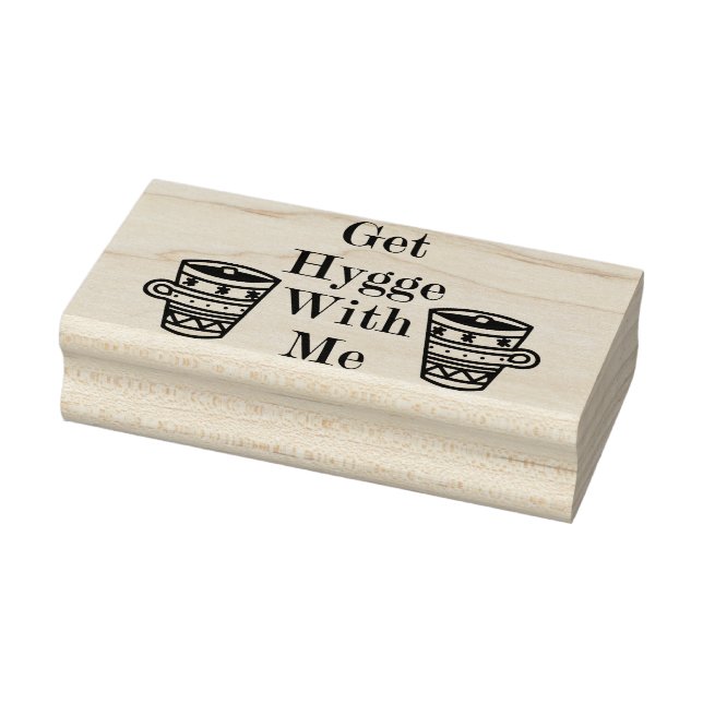 Hähne mit mir gummistempel (Stempel)