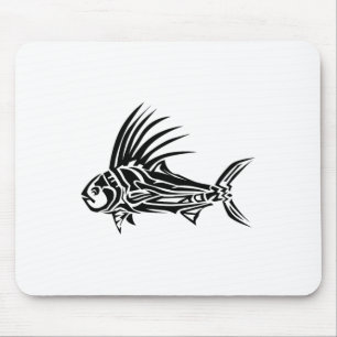 Hahnenfisch-Shirt - Cooles Hahnenfisch-Tril-Design Mousepad