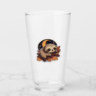 Hahnenkürbis Halloween Sticker Stil 2 Klassik T- Glas