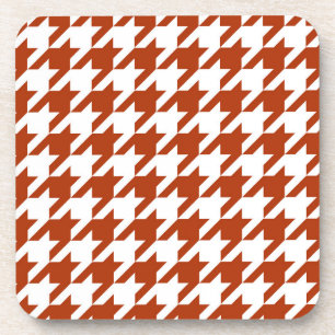 Hahnentrittmuster Karo Keramik Tile Getränkeuntersetzer