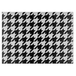 Hahnentrittmuster-Klassiker Schneidebrett