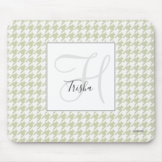 Hahnentrittmuster Mouse Pad - HAMbWG Mousepad (Vorne)