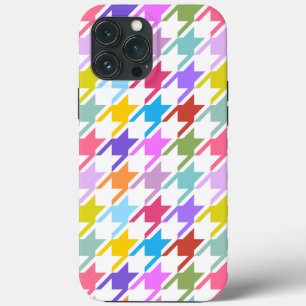 Hahnentrittmuster Multicolor+White Big Pattern Case-Mate iPhone Hülle