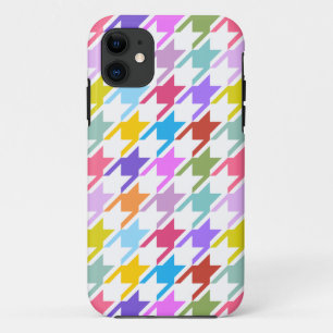 Hahnentrittmuster Multicolor+White Big Pattern Case-Mate iPhone Hülle