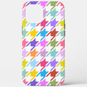 Hahnentrittmuster Multicolor+White Big Pattern Case-Mate iPhone Hülle
