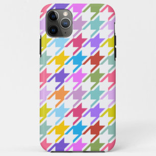 Hahnentrittmuster Multicolor+White Big Pattern Case-Mate iPhone Hülle