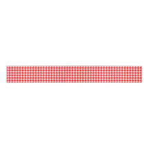 Hahnentrittmuster Rot