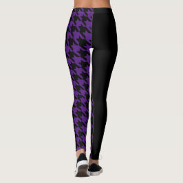 Hahnentrittmuster / Schwarz Leggings