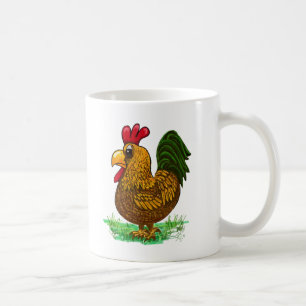 HahnKaffeetasse, Tasse, Huhn, Spaß Kaffeetasse