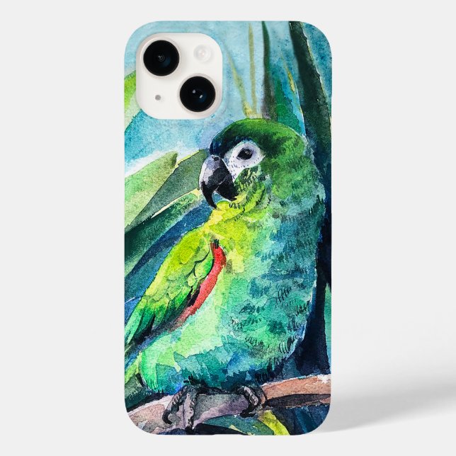 Hahn's Macaw Case-Mate iPhone 14 Hülle (Rückseite)