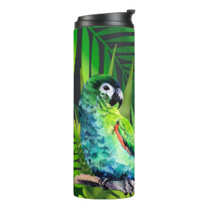 Hahn's Macaw im Dschungel Thermosbecher