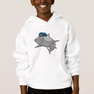 Hai als Polizeibeamte Hoodie