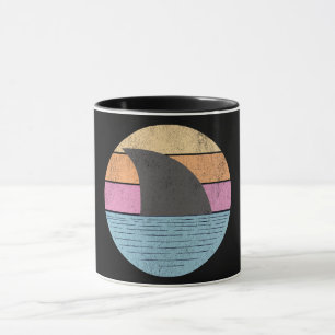 Hai bei Sonnenuntergang Tasse