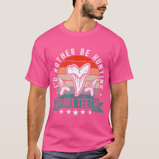 Hai der Fossilienjagd Gewitter Paläontologe T-Shirt