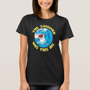Hai erzählt eine Fischgeschichte für Haifischfisch T-Shirt