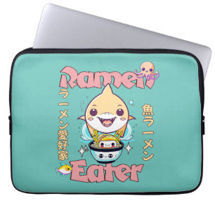 Hai Fisch Ramen Eater - asiatische Lebensmittel Li Laptopschutzhülle