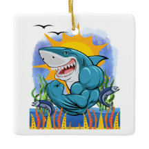 Hai Flechten Muskeln Sea Life und Sunshine