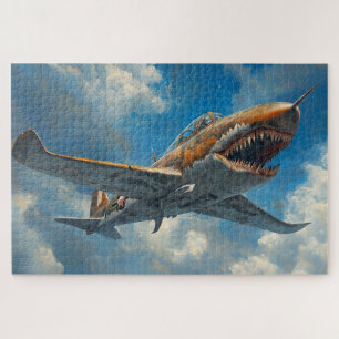 Hai-Flugzeug-Puzzle