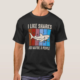 Hai für Kinder Männer Tierhaie T-Shirt