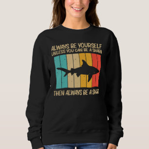 Hai für Männer Frauen Hammerhai Tiger Haie Sweatshirt