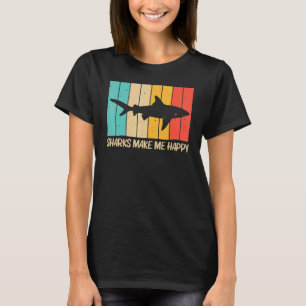 Hai für Männer Frauen Hammerhead Tiger Haie T-Shirt
