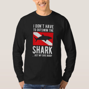 Hai ist mein Buddy-Taucher T-Shirt