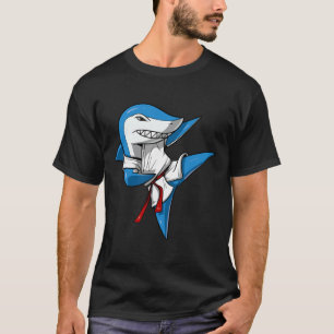 Hai Karate Ninja Kampfsport Kickboxen Jiu-jit T-Shirt