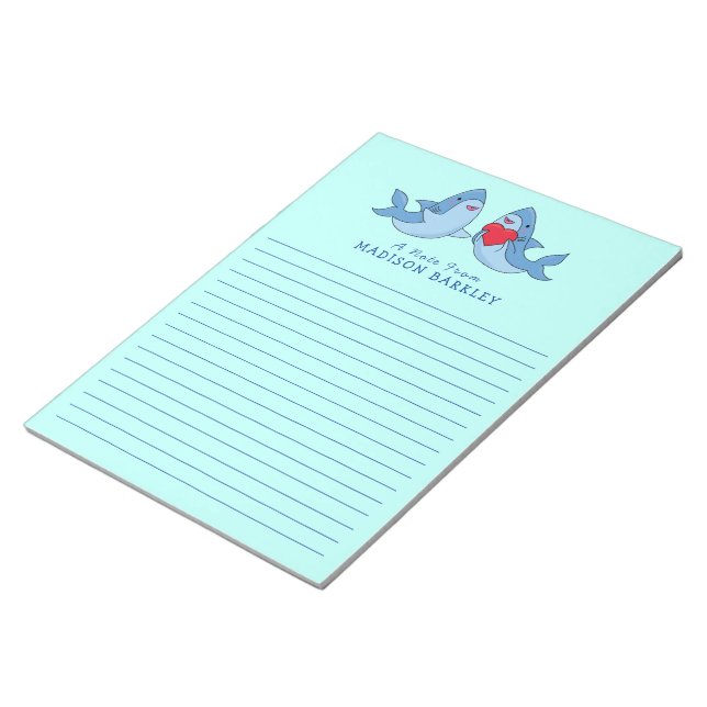 Hai Kid's Niedliches Kawaii Stationary Notepad Notizblock (angewinkelt)