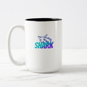 Hai Kühnes Design für Fitnessstudio & Geschenk Zweifarbige Tasse
