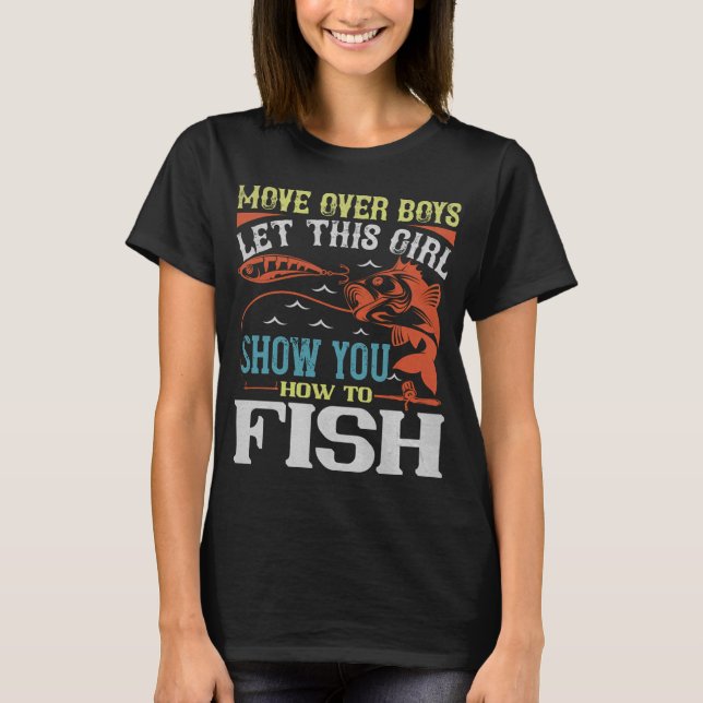 Hai-Mädchen 3 T-Shirt (Vorderseite)