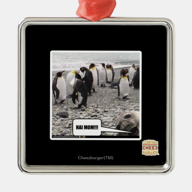 HAI MAMA!!! ORNAMENT AUS METALL (Vorne)