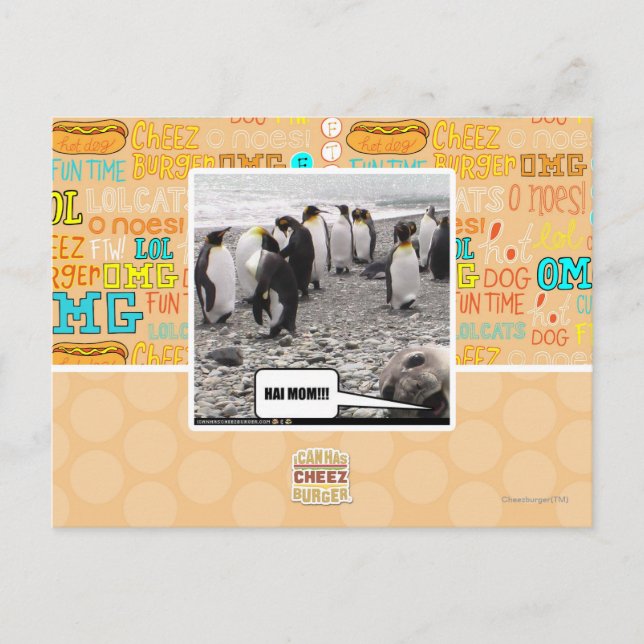 HAI MAMA!!! POSTKARTE (Vorderseite)