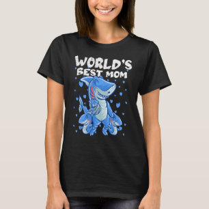 Hai Mama Wellds Beste Mama Mama Familienhaie Mothe T-Shirt