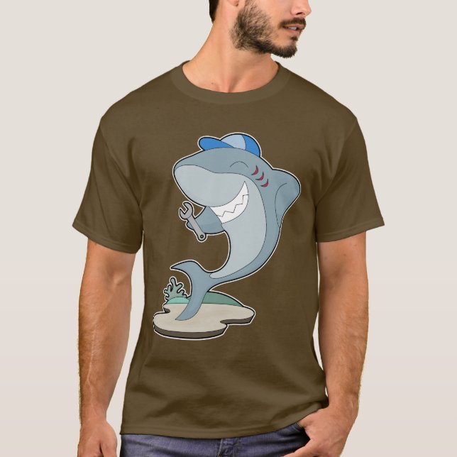Hai-Mechanikschlüssel T-Shirt (Vorderseite)