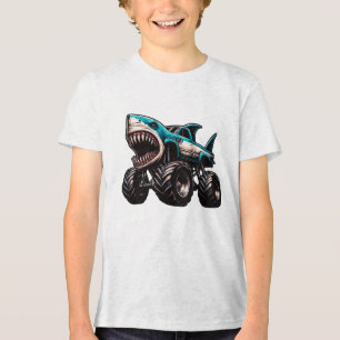 Hai-Monstertruck Tri-Blend Shirt