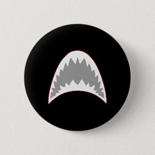 Hai-Mund-Kiefer Lazy leicht Kostüm zu Halloween Pa Button