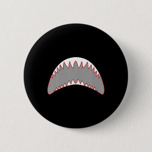 Hai-Mund-Kiefer Lazy leicht Kostüm zu Halloween Pa Button