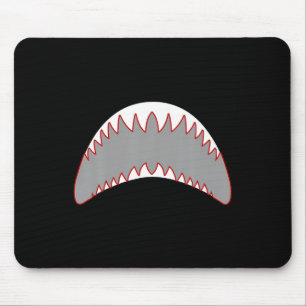 Hai-Mund-Kiefer Lazy leicht Kostüm zu Halloween Pa Mousepad