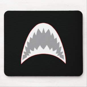 Hai-Mund-Kiefer Lazy leicht Kostüm zu Halloween Pa Mousepad