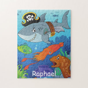 Hai-Puzzle, Personalisiertes Puzzle,