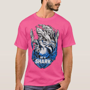 Hai-Redewendungen motivieren zum Hai-Tank T-Shirt