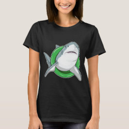 Hai schwimmen Lifebuoy T-Shirt